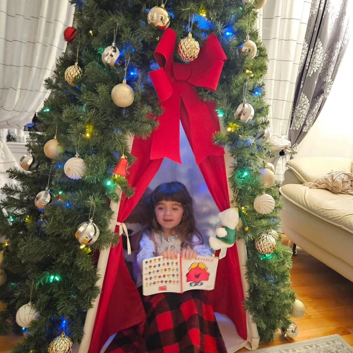 Why the Christmas Tree Tent Is More Than a Decoration