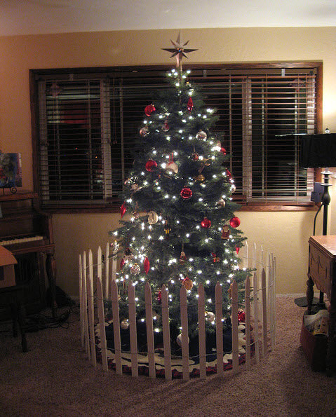 Do You Really Need a Christmas Tree Fence? A Better Way to Protect Kids & Pets