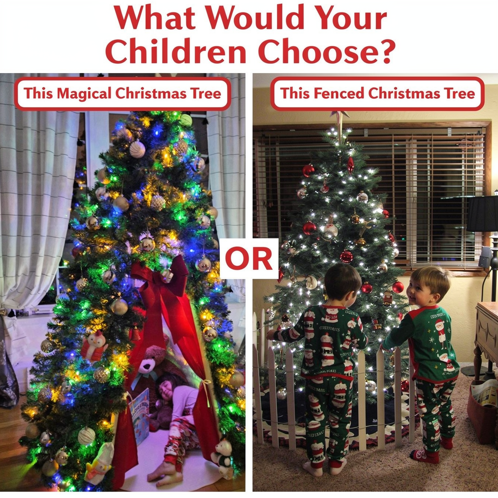 From Watching Christmas to Living It: The Magical Christmas Tree Tent Every Child Dreams Of 🎄✨